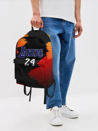 Рюкзак джинсовый / Los Angeles Lakers / Kobe Brya