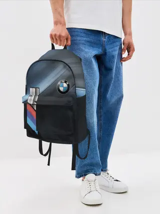 Рюкзак джинсовый / BMW