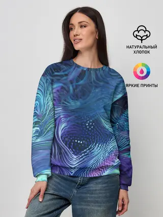 Женский свитшот / Абстракция