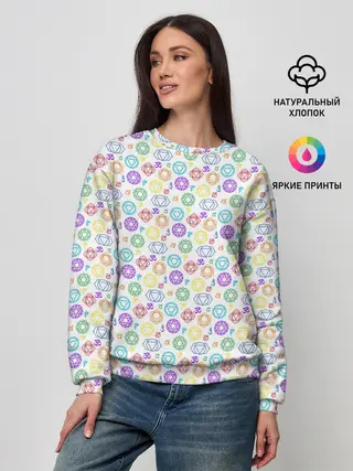 Женский свитшот / Чакры