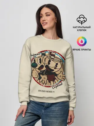 Женский свитшот / CUPHEAD