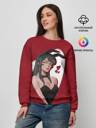 Женский свитшот / Маи Love