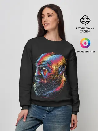 Женский свитшот / Rainbow of war