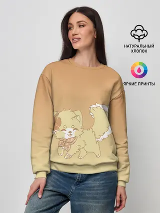 Женский свитшот / милашный зверек
