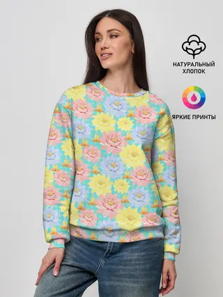 Женский свитшот / Йога