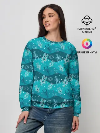 Женский свитшот / Рак