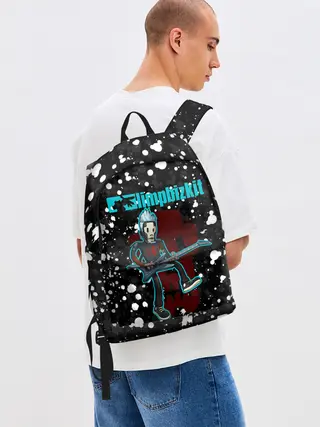 Рюкзак джинсовый / LIMP BIZKIT