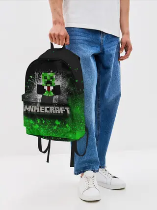 Рюкзак джинсовый / MINECRAFT