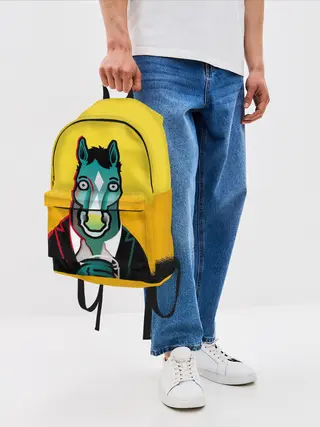 Рюкзак джинсовый / BoJack Horseman
