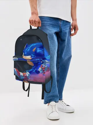 Рюкзак джинсовый / SONIC