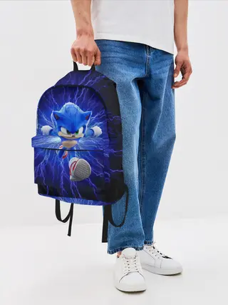 Рюкзак джинсовый / SONIC