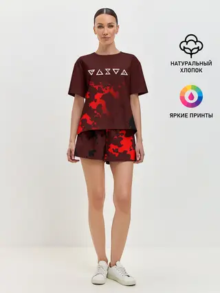 Женская пижама с шортами / THE WITCHER / ВЕДЬМАК