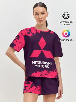 Женская пижама с шортами / MITSUBISHI / МИТСУБИСИ