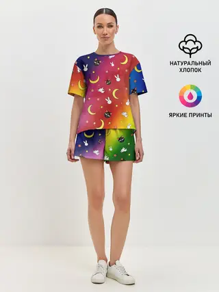 Женская пижама с шортами / SAILOR MOON