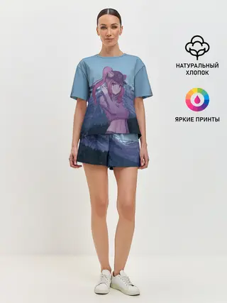 Женская пижама с шортами / Рафталия