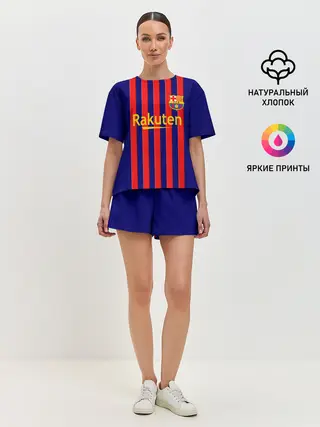 Женская пижама с шортами / Барселона | 2020-2021 г.