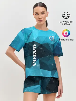 Женская пижама с шортами / Volvo