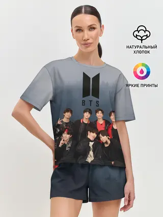 Женская пижама с шортами / BTS Forest