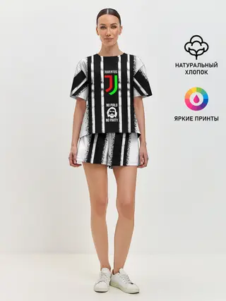 Женская пижама с шортами / ювентус