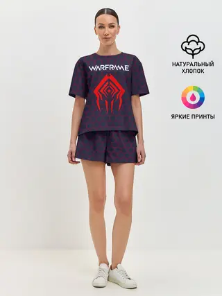 Женская пижама с шортами / WARFRAME / ВАРФРЕЙМ