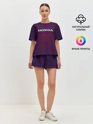 Женская пижама с шортами / HONDA / ХОНДА