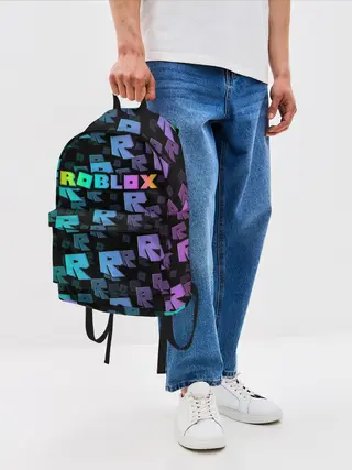 Рюкзак джинсовый / Roblox
