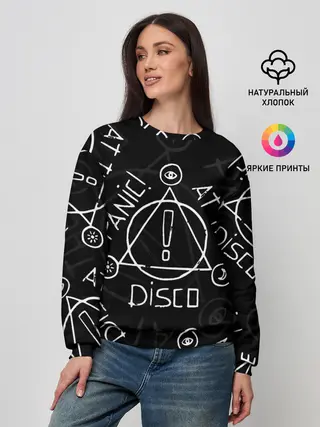 Женский свитшот / Panic! At the Disco - Pray For The Wicked