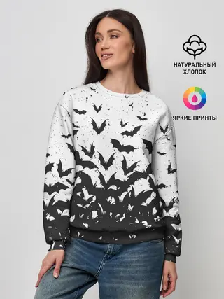 Женский свитшот / Летучие кровососы