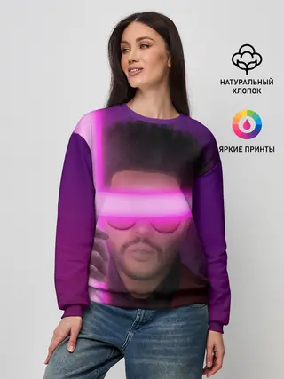 Женский свитшот / The Weeknd - Blinding Lights