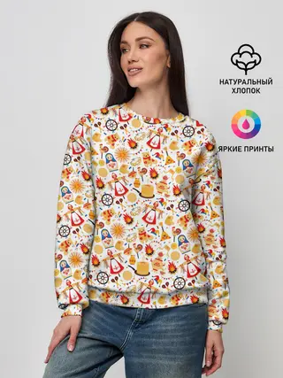 Женский свитшот / Масленица