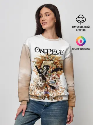 Женский свитшот / One Piece. Пираты Соломенной Шляпы