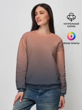 Женский свитшот / PREDAWN GRADIENT