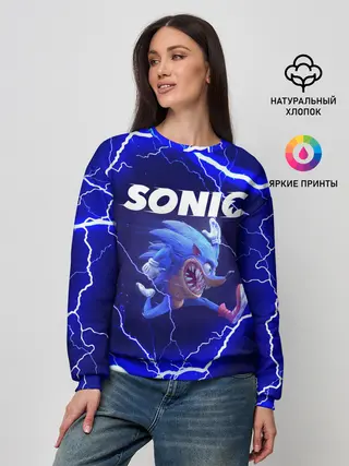 Женский свитшот / SONIC | СОНИК