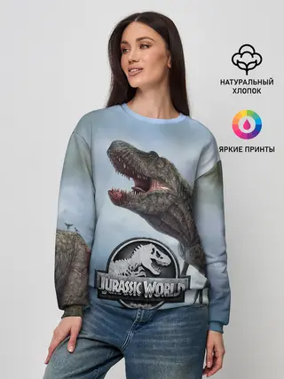 Женский свитшот / Jurassic World | Мир Юрского периода