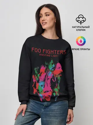 Женский свитшот / Wasting Light - Foo Fighters