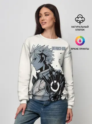Женский свитшот / One Punch-Man Генос