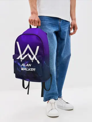 Рюкзак джинсовый / Alan Walker SPACE COLLECTION