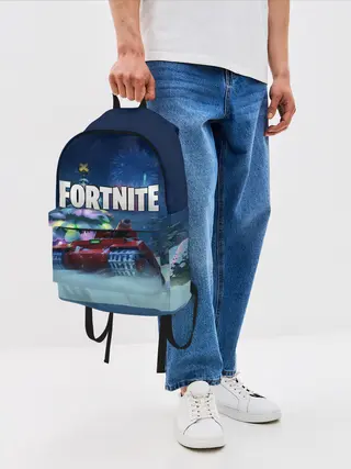 Рюкзак джинсовый / Fortnite Новый год