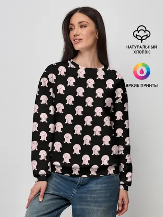 Женский свитшот / Осьминоги