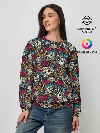 Женский свитшот / Царские мотивы