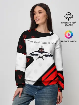 Женский свитшот / The Devil You Know!