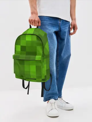 Рюкзак джинсовый / Minecraft