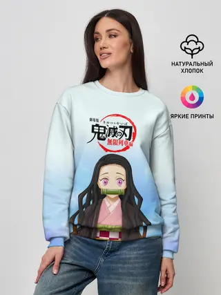 Женский свитшот / Незуко Камадо Kimetsu no Yaiba