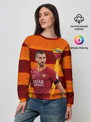Женский свитшот / Henrikh Mkhitaryan | Roma