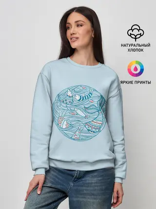 Женский свитшот / Sea Circle
