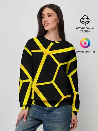 Женский свитшот / Hexagon