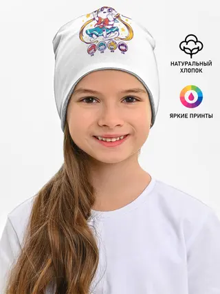 Детская шапка / Sailor Meow