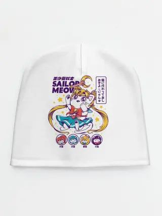 Детская шапка / Sailor Meow
