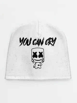 Детская шапка / Marshmello. You can cry