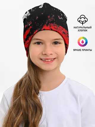 Детская шапка / БРЫЗГИ КРАСОК